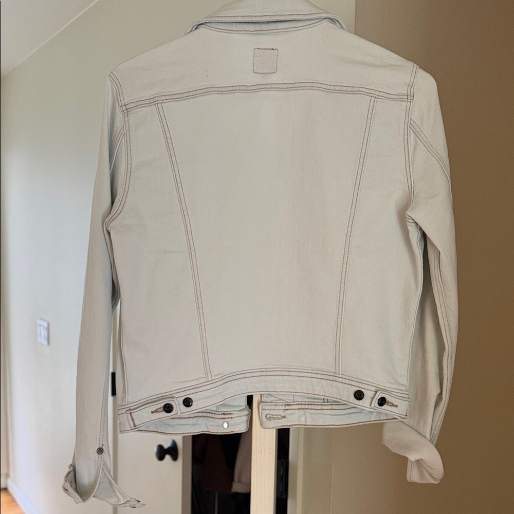 Lee Jean Light Denim Rider Jacket Size Small - Picture 4 of 4